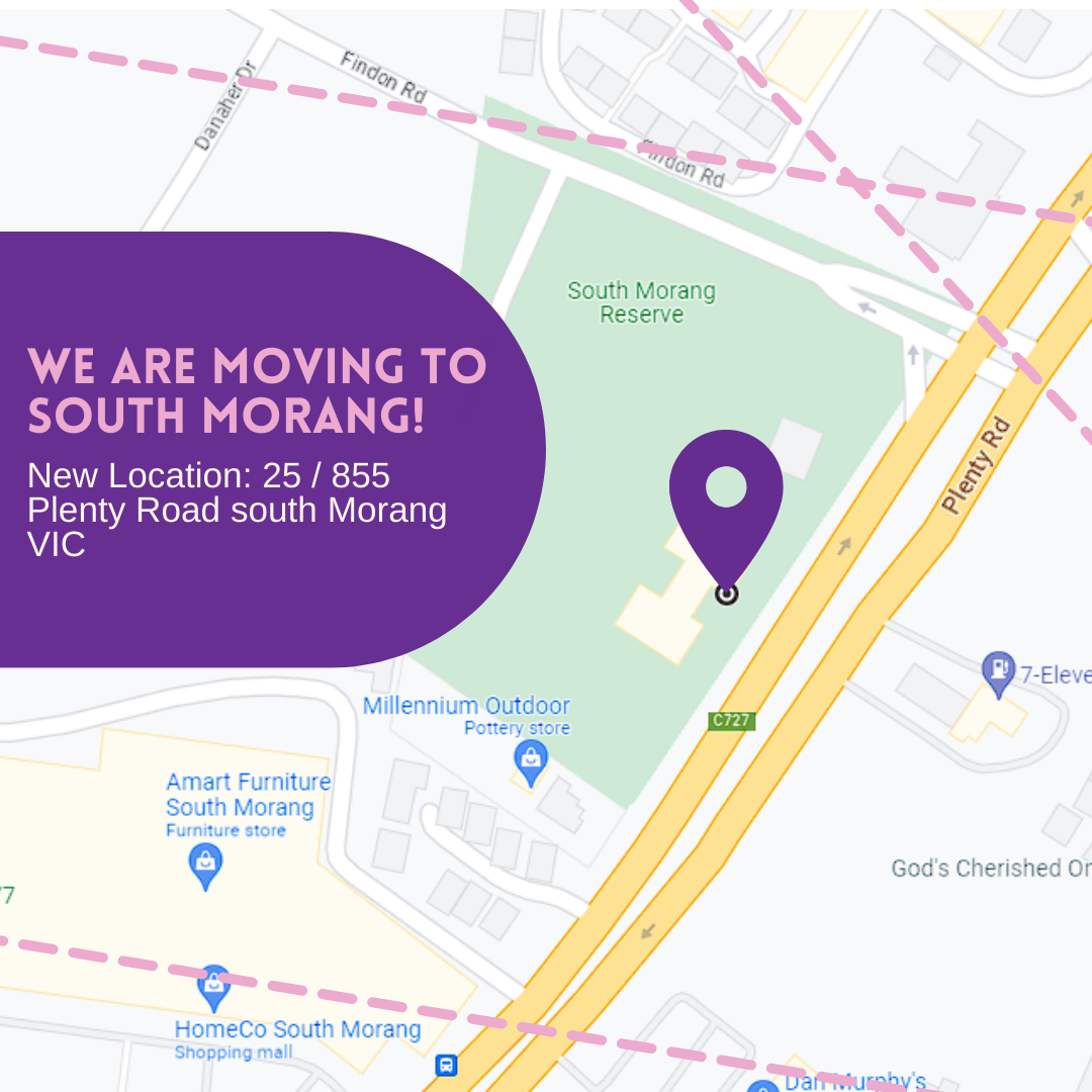 We are moving to south morang.